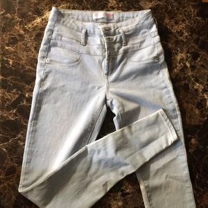 NO BO hi rise skinny jeans